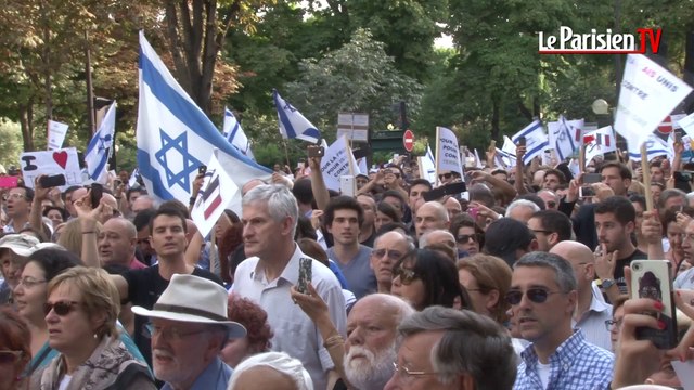 Gaza : à Paris, les pro-Israéliens évoquent la «légitime défense»