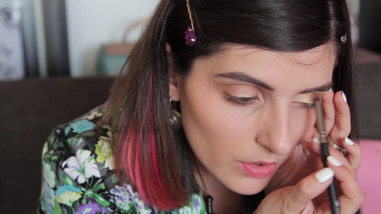 رمضان 2014: مكياج عيون برونزي خفيف | مع مايا
