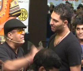 Yuvraj Singh Sported at Launch of A Body Fitness Gym in Mumbai