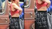 Kate Walsh flashes pink bra in public