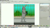 Inkscape Dibujando Caricatura Anime Avatar Pigis Bebe Moster En Linux Fedora