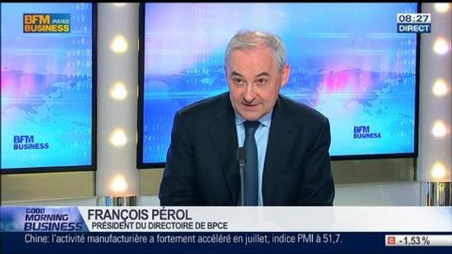 BPCE: bénéfice net en hausse de 4,1% au second trimestre, François Pérol, dans GMB - 01/08