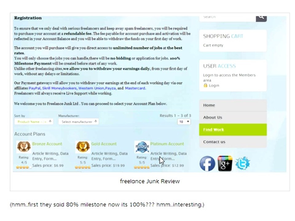 Freelance Junk Review - Is Freelance Junk a scam?