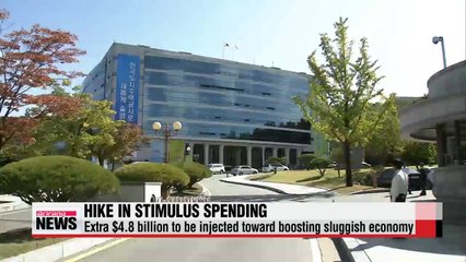 Download Video: Gov't announces extra 4.8 billion in stimulus measures