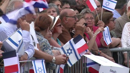 Images de la manifestation en soutien à Israël
