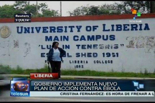 Liberia cierra sus universidades para evitar propagación del ébola