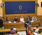 Roma - Teatro Valle - Conferenza stampa di Celeste Costantino (31.07.14)
