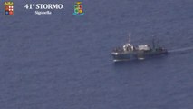 Sicilia - Operazione Mare Nostrum - Il 41° Stormo avvista due imbarcazioni di migranti (30.07.14)