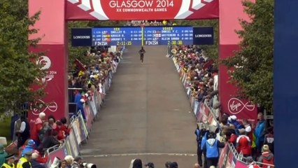 Jeux du Commonwealth 2014 - Elle s'écroule avant l'arrivée