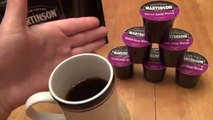 Martinson Coffee Capsules for Keurig K-Cup Brewers Review - Excellent Breakflast-Donut Blend for 8oz