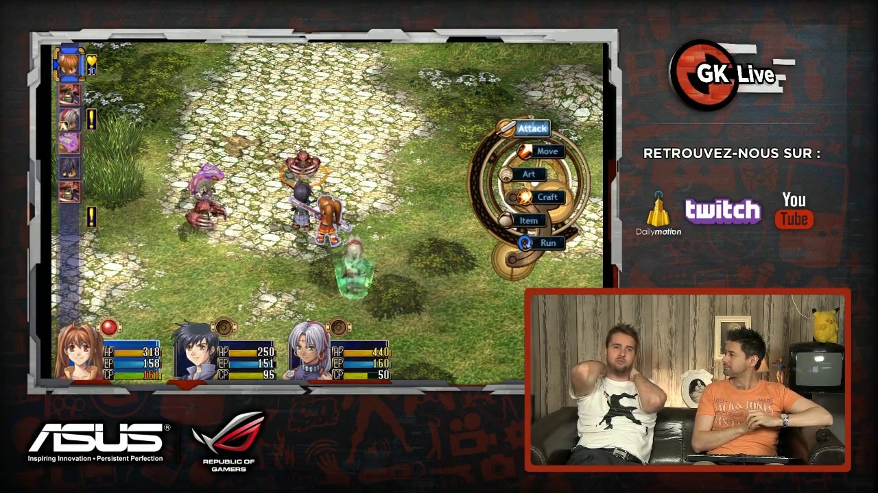 The Legend of Heroes : Trails in the Sky HD - GK Live : Trails in the Sky (PC)