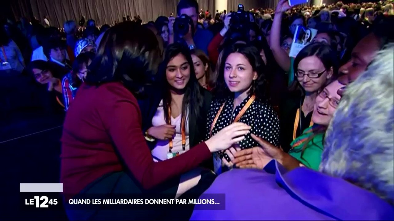 Milliardaires : des dons par millions