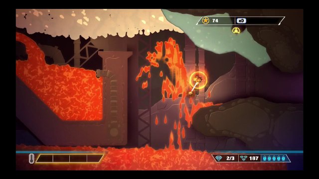 PixelJunk Shooter Ultimate PS4- Episode Mine Complex Beyond Repair - Gameplay Walkthrough