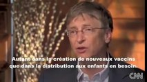 Bill Gates Admet que les Vaccins Tuent et ou Stérilisent