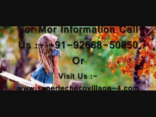 Supertech Eco Vilage 4 2 bhk apartments in noida