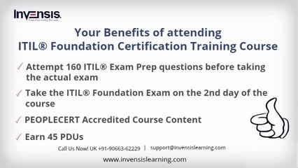 ITIL Foundation Certification Training Oslo | Free Exam Practice Test Download | Invensis Learning