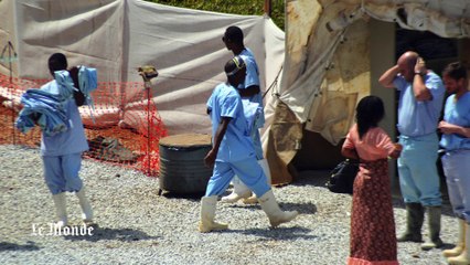 Virus Ebola : "On se sent plus en sécurité à l'intérieur des centres que dans la rue"