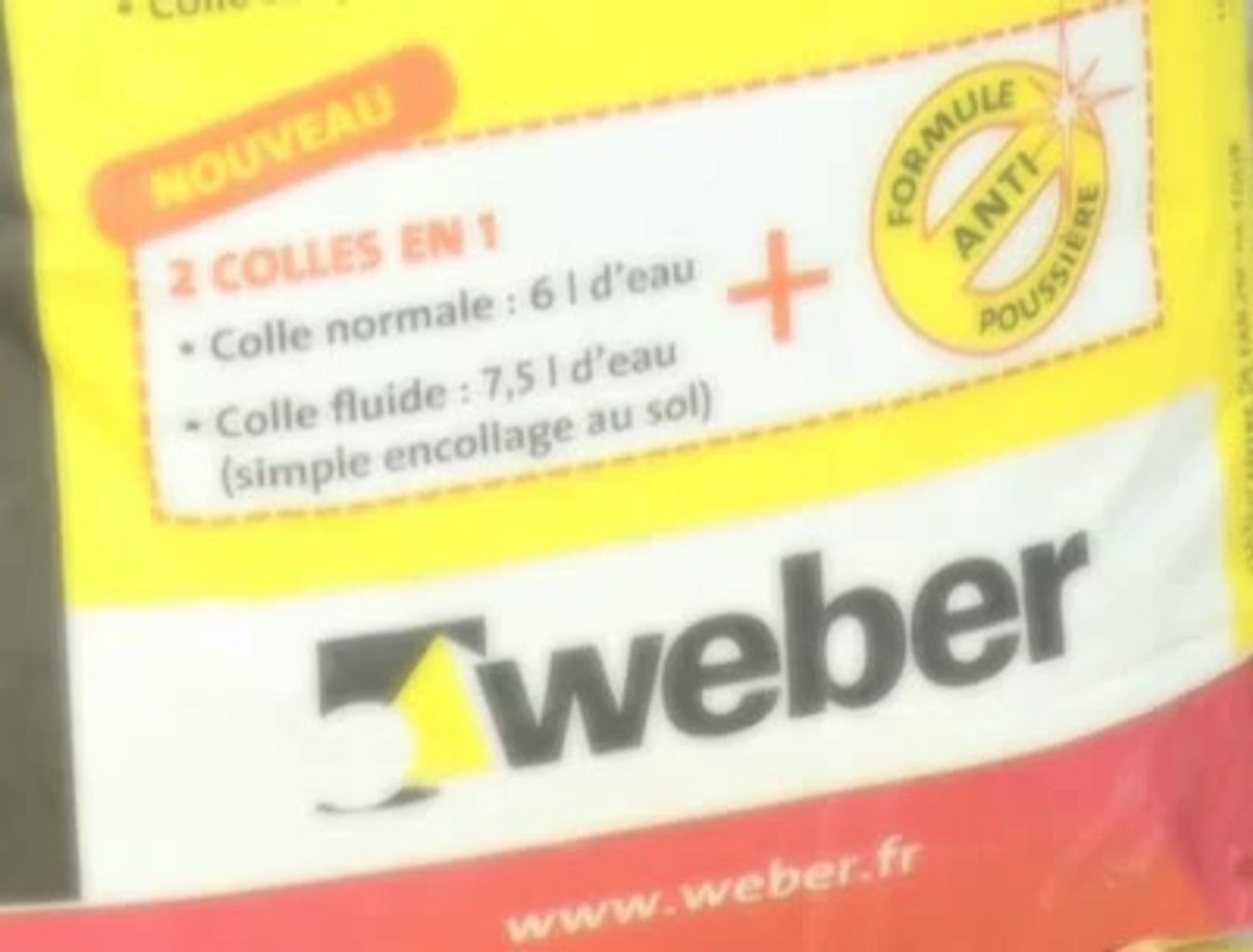 Mortier-colle de montage - WEBER.COL PLUS - Weber Industries