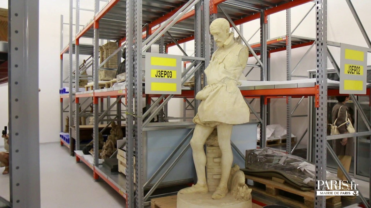 Dans les réserves du Petit Palais