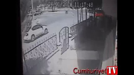 Denizli'deki otobüs dehşeti kamerada