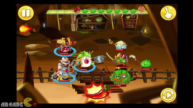 Angry Birds Epic FINAL CAVE Unlocked - CAVE 5 Burning Plain Level 9