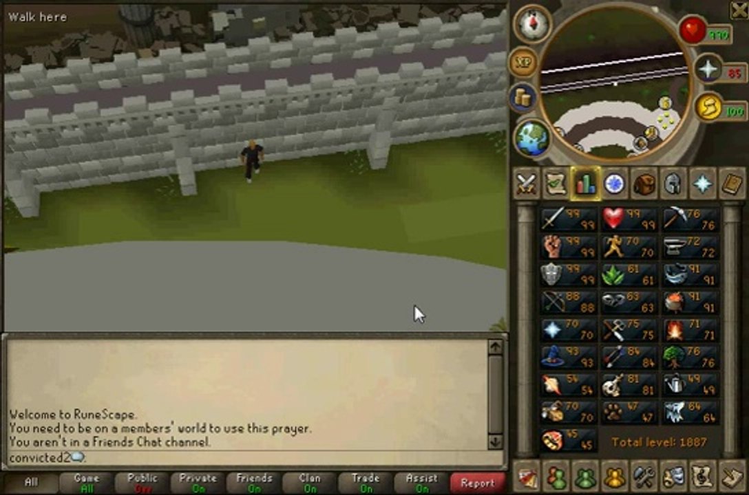 PlayerUp.com - Buy Sell Accounts - Maxed melee rs main for sale! [SOLD FOR 50M](1)