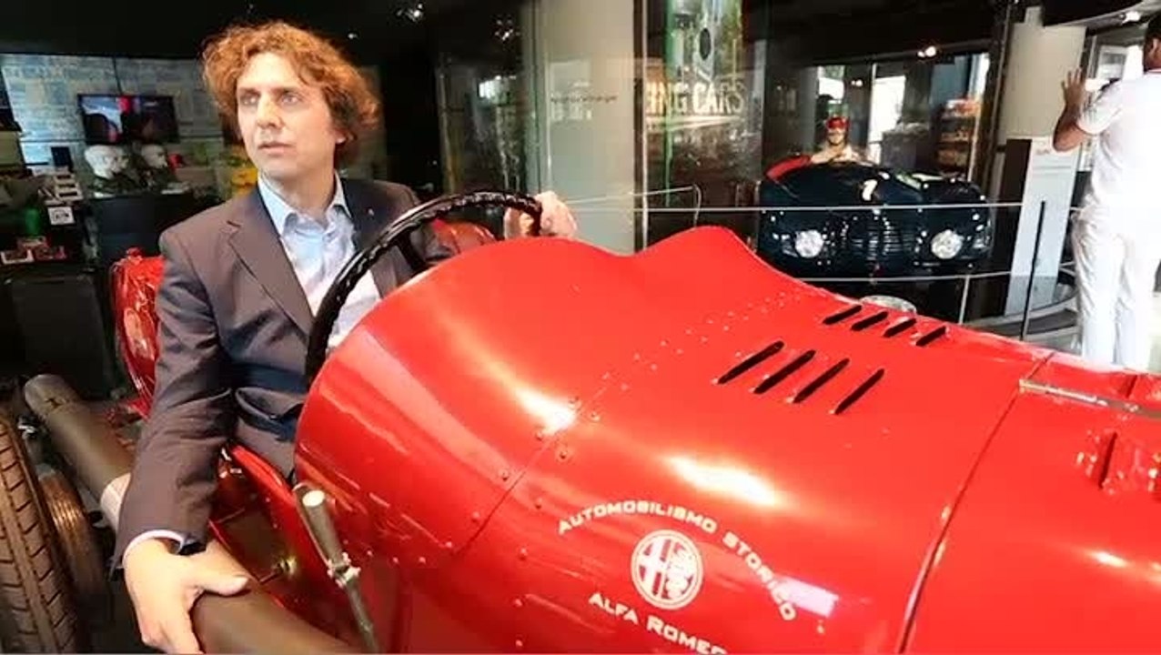 Le designer d'Alfa Romeo nous présente l'exposition Alfa’Mazing Cars