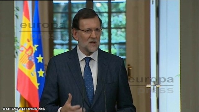 Rajoy celebra la postura del PSOE sobre Cataluña