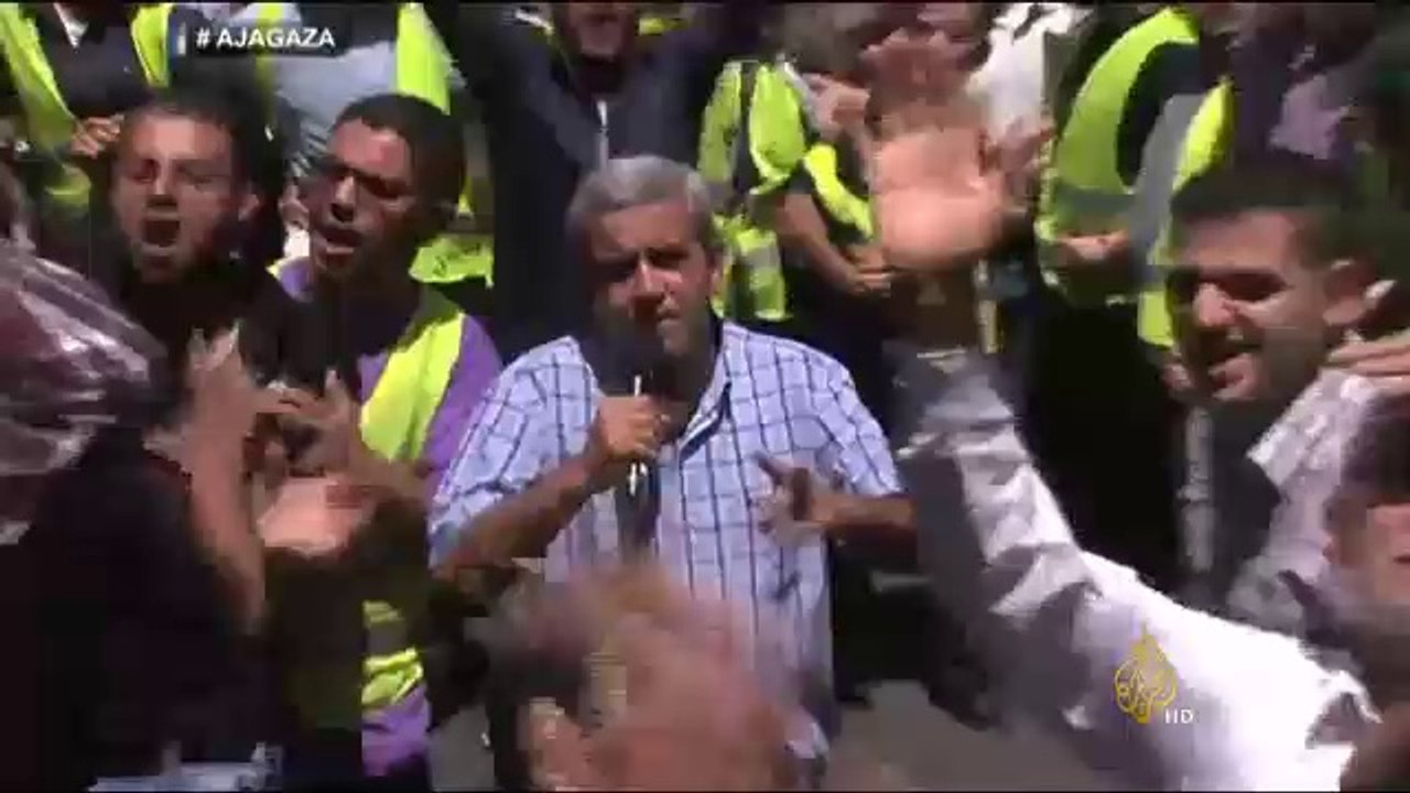 مسيرة تضامنية وسط العاصمة الأردنية نصرة لغزة