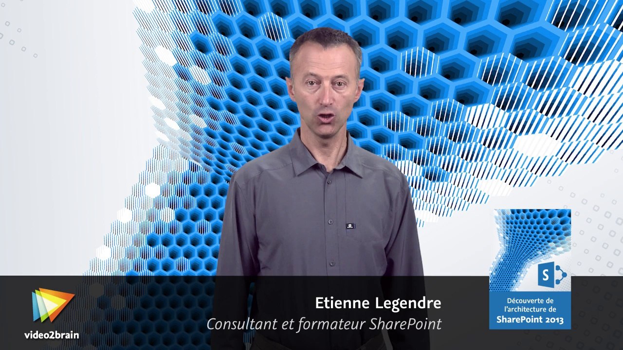 Découverte de l'architecture de SharePoint 2013 : trailer | video2brain.com