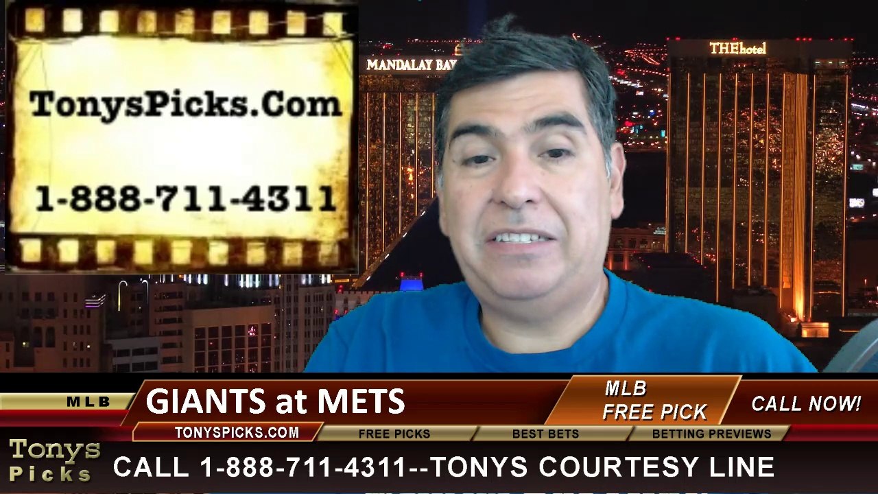 New York Mets vs. San Francisco Giants Pick Prediction MLB Odds Preview 8-1-2014