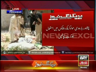 Police Recover Explosives In Peshawar