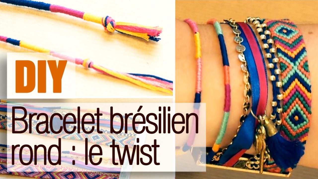 Bracelet Brésilien Tuto 2 Fils