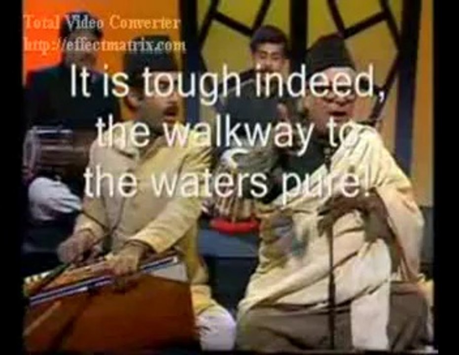 BOHAT KATHAN HAI (MUNSHI RAZI-UD-DIN