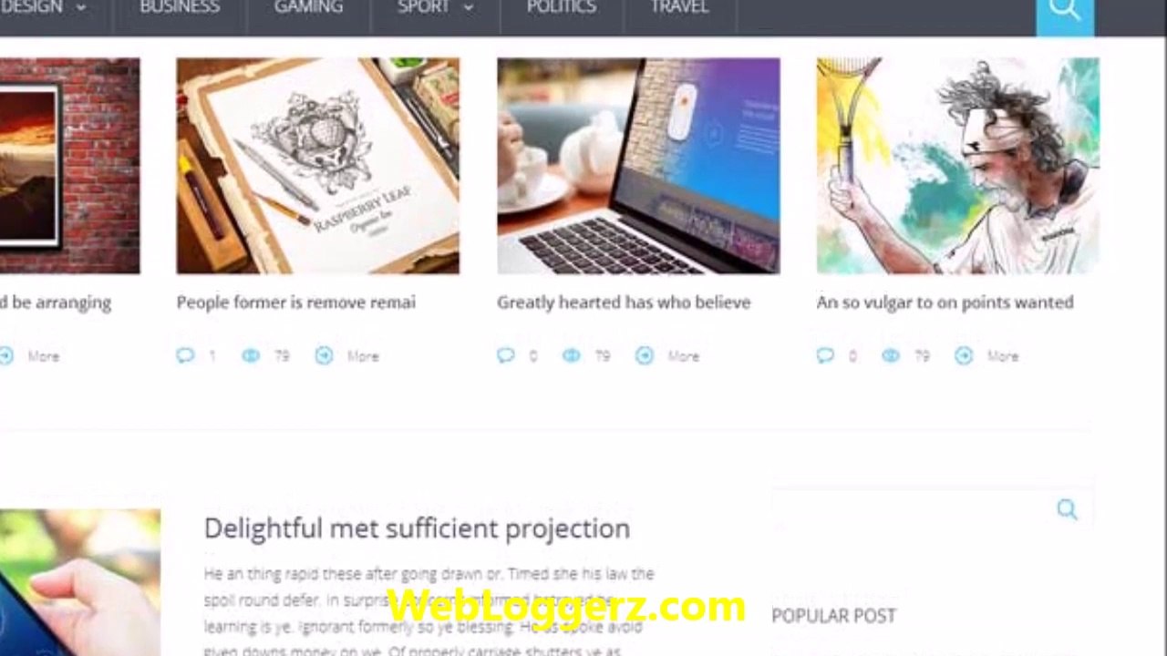 Best Responsive WordPress Blog Themes