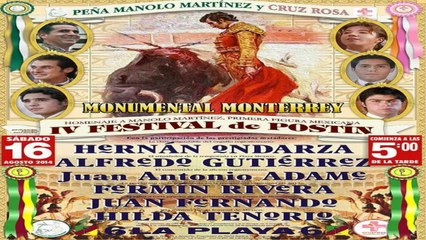 TOROS A LO REGIO 2..... 31 DE JULIO DEL 2014