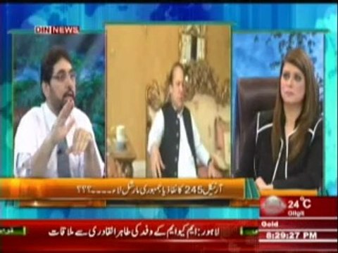 The Debate with Zaid Hamid (Wade To Bohat Lekin Kya Hukumat Deliver Kar Rahi Hai ??) 1st August 2014