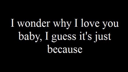 Buddy Holly (You're So Square) Baby I Don't Care with Lyrics