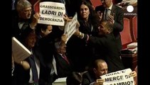 Une sénatrice italienne blessée lors d'un débat