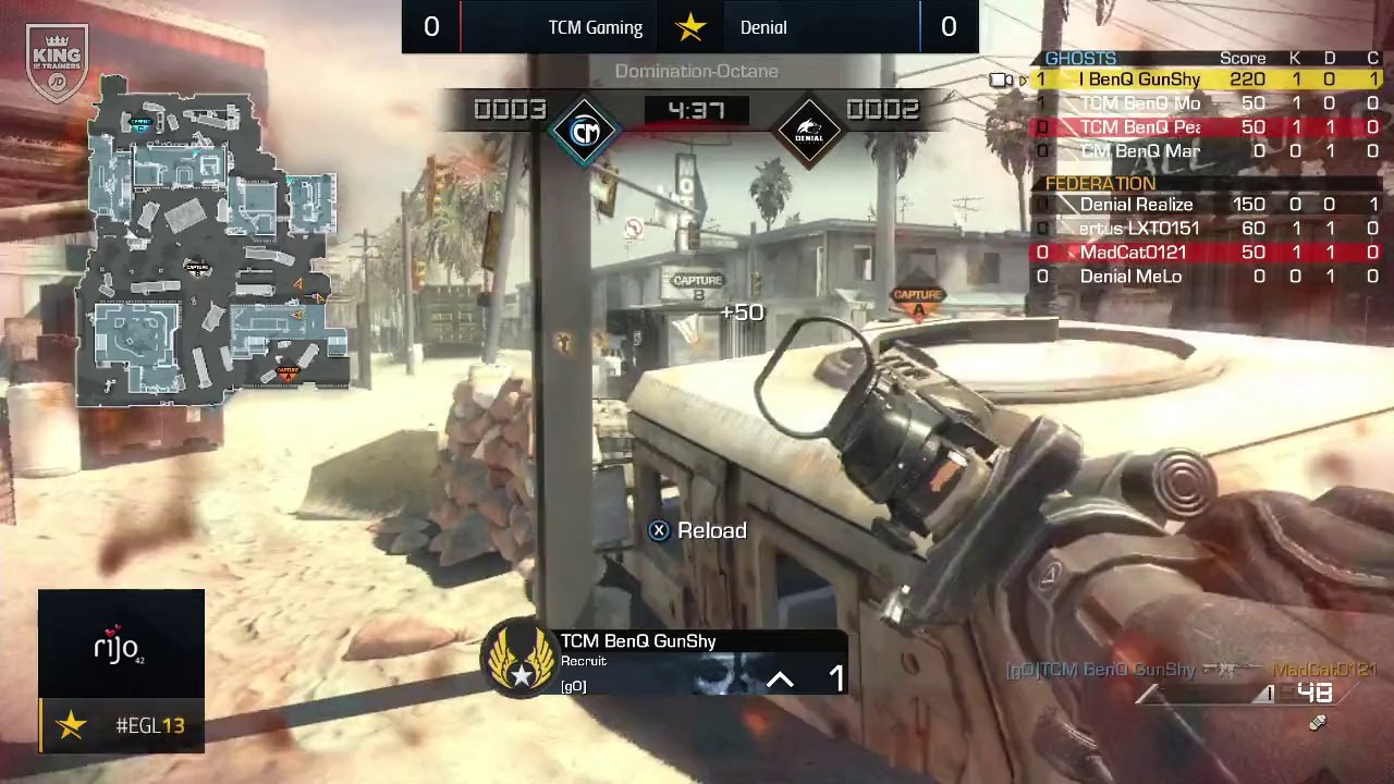 EGL13 : Winners 3 : TCM vs Denial - Map 1