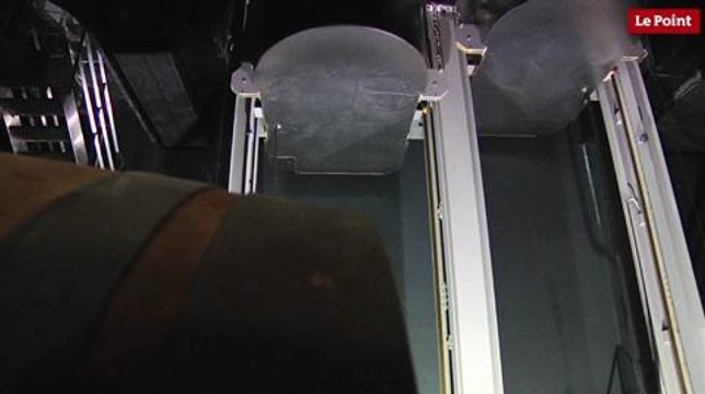 Cos d'Estournel : le système gravitaire des cuves mobiles