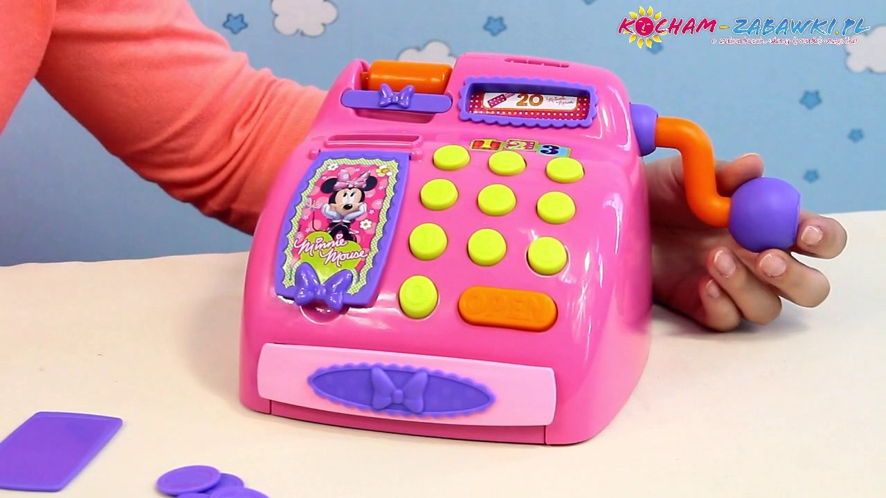 Minnie Mouse Cash Register / Kasa Sklepowa Minnie - Disney - IMC Toys - 181045 - Recenzja