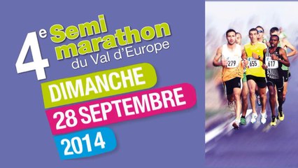 4ème Semi-marathon du Val d'Europe le 28 sept 2014 -Inscrivez-vous !