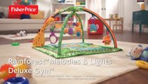 Baby:  Fisher-Price Rainforest Melodies and Lights Deluxe Gym