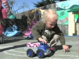 Baby:  Green Toys Flatbed Truck and Race Car