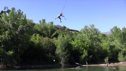Epic Rope Swing- Summer Fun