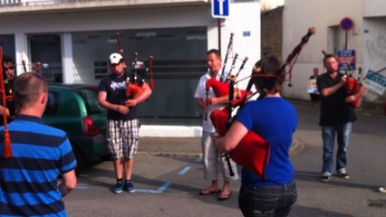 Dernière répétition pour la Kevrenn Alré