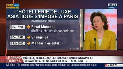 Elisabeth Ponsolle des Portes, déléguée générale du Comité Colbert, dans Le Grand Journal – 01/08 5/8
