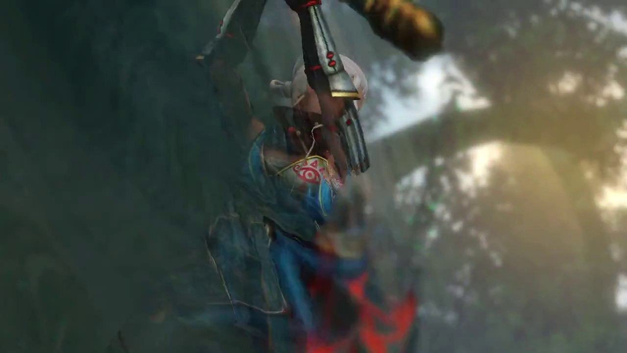 Hyrule Warriors - ‘Impa with Spear’ gameplay