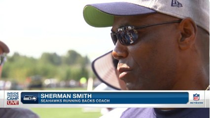 Seahawks RB coach Smith: 'We are better with Marshawn'